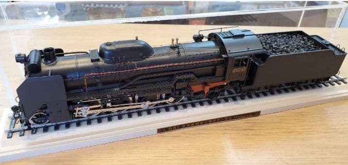 D51蒸気機関車(標準型)模型