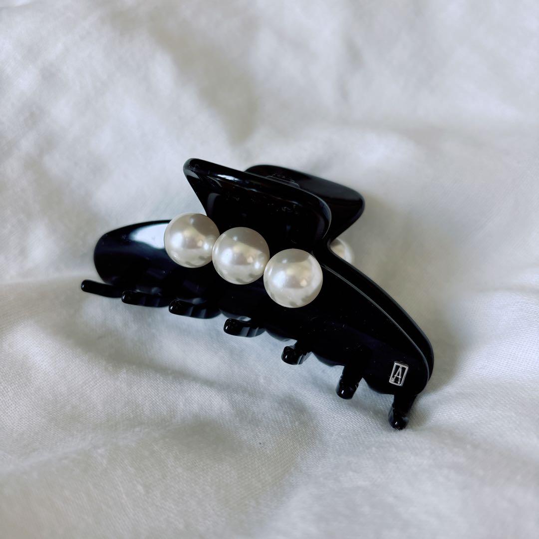 アレクサンドルドゥパリ　パール　ヘアクリップ