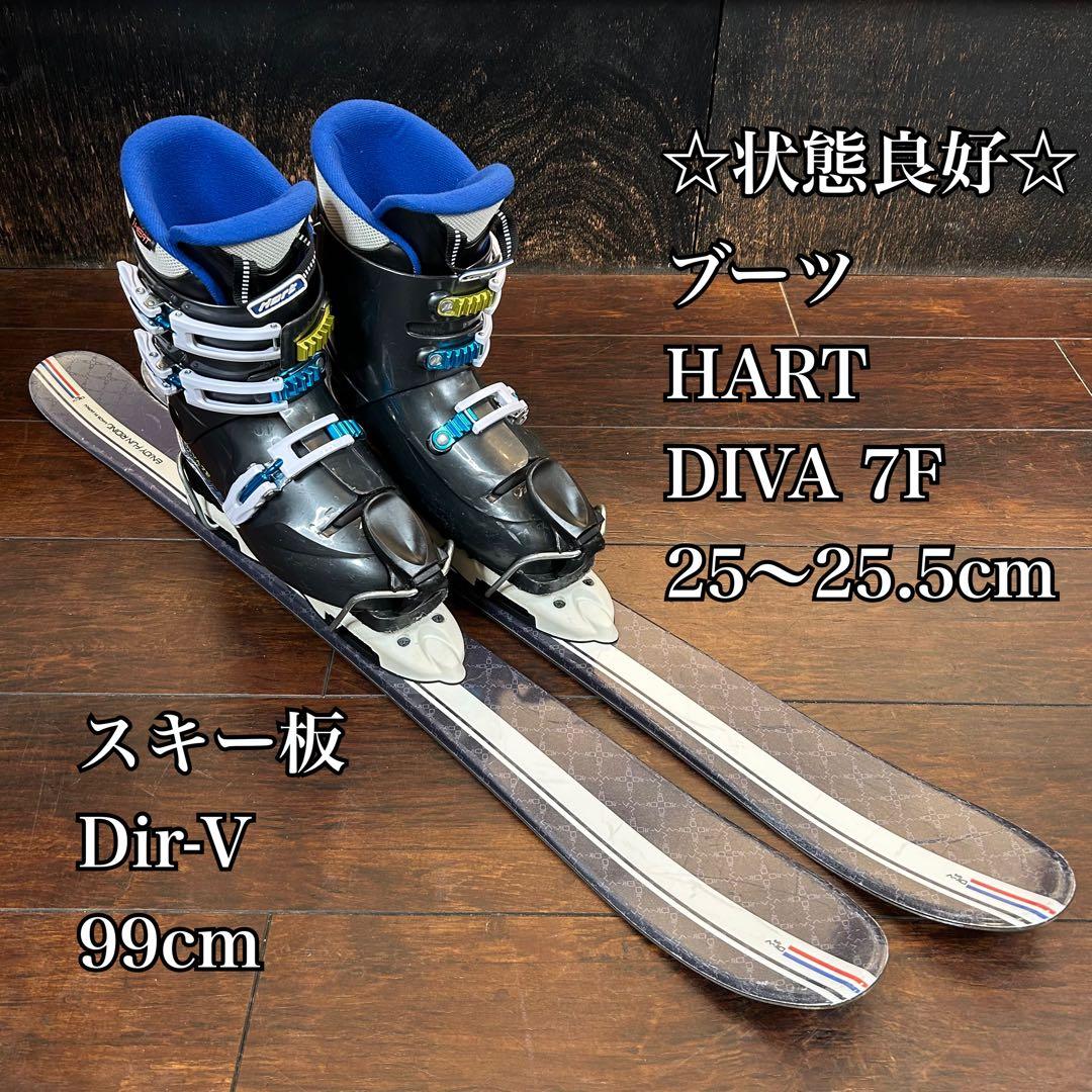 ◇状態良好◇ Dir-V 99cm ファンスキー　ブーツ　25〜25.5cm