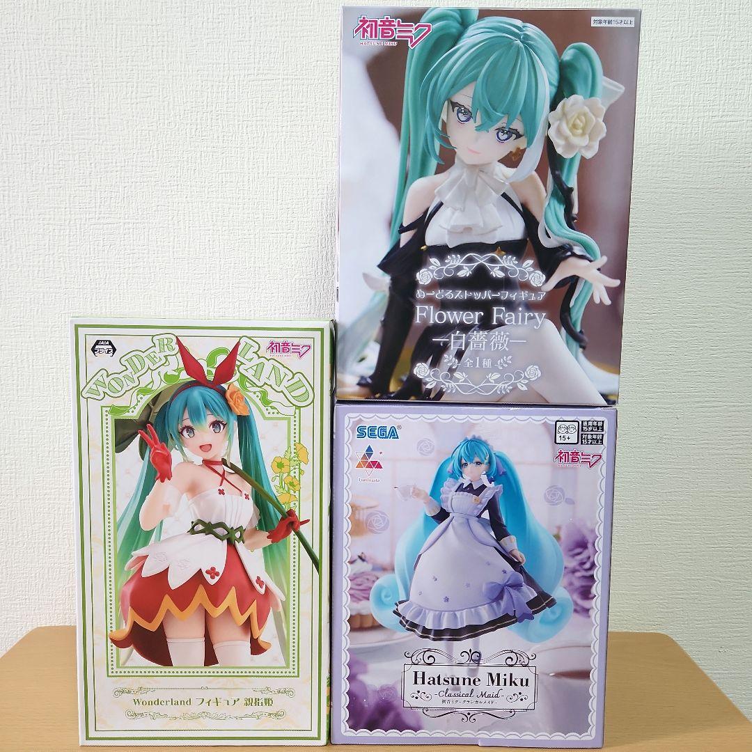 美少女　フィギュア　まとめ売り　アルベド　初音ミク　そに子　夜刀神十香　ハルヒ