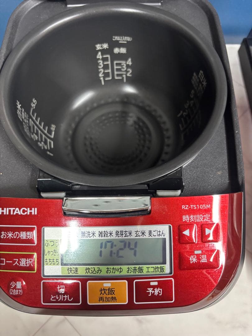 えいこ　HITACHI IH炊飯器 RZ-TS105M 2023年製