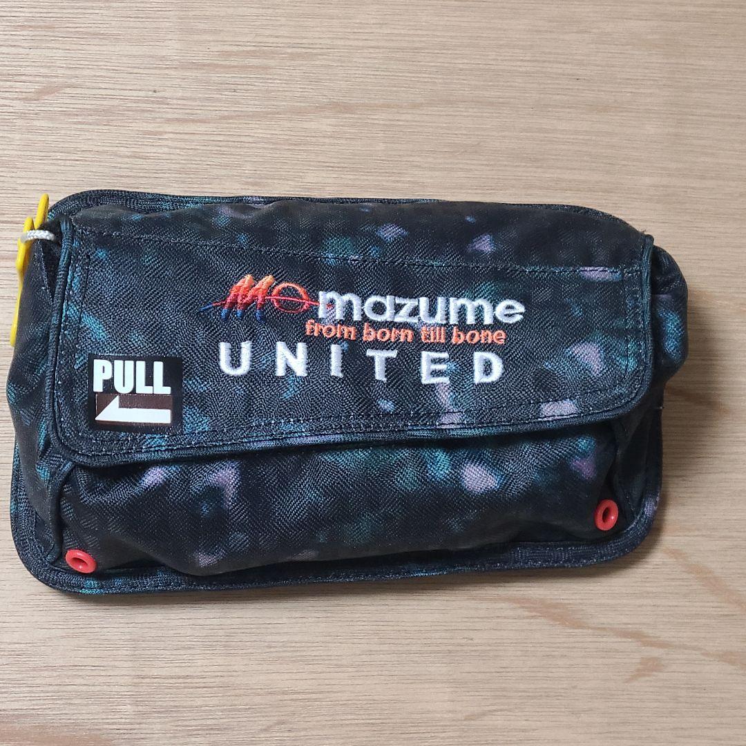 新品未使用 mazume マズメ インフレータブルポーチ カモ ライフジャケット