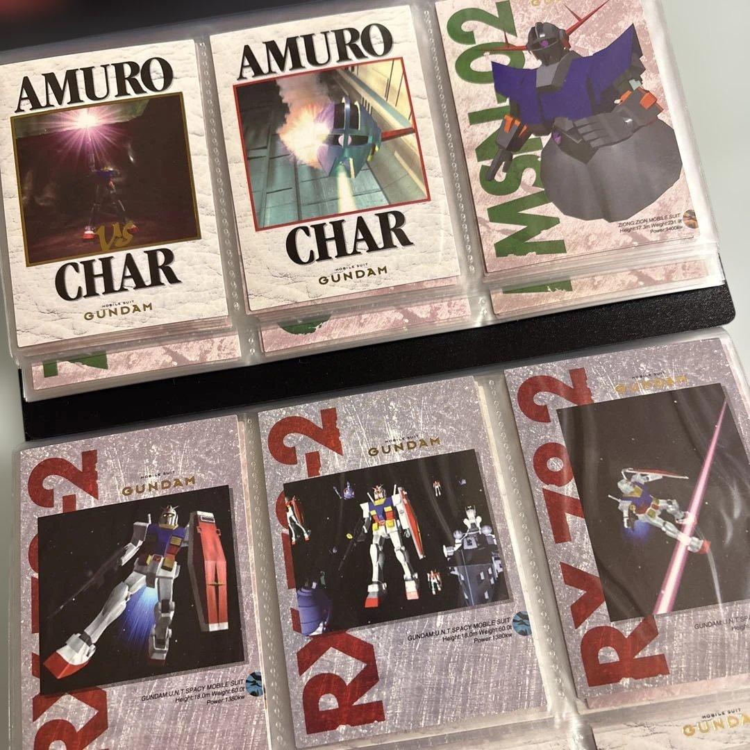 ガンダム　カードダスマスターズ　カード　初版　当時品　箔押し　大量　まとめ売り