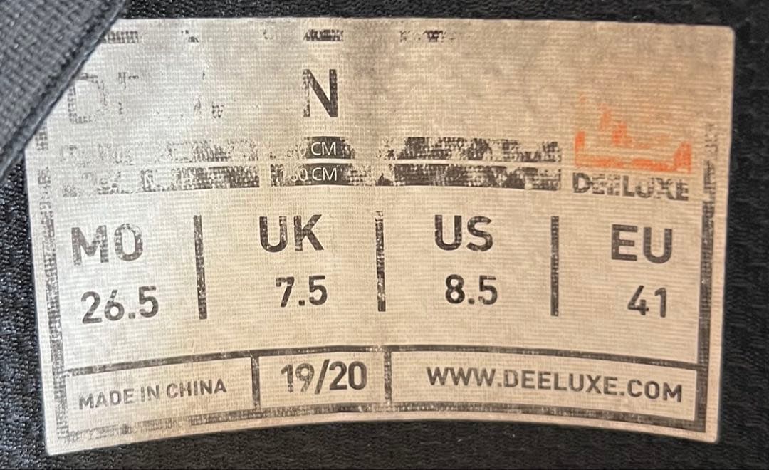 【即日発送】DEELUXE DEEMON 26.5cm 19-20モデル