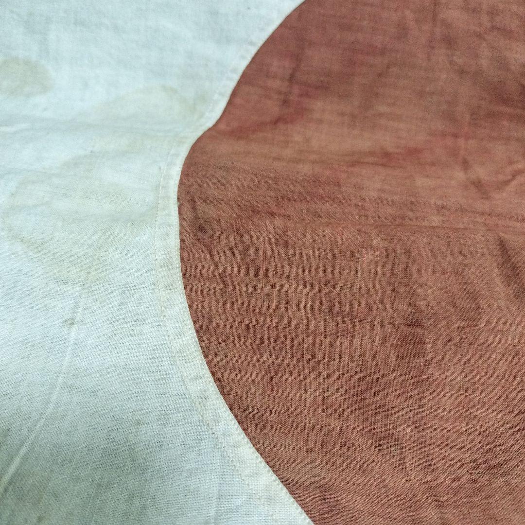 戦前 日の丸 国旗 縫い付け 戦時中 アンティーク