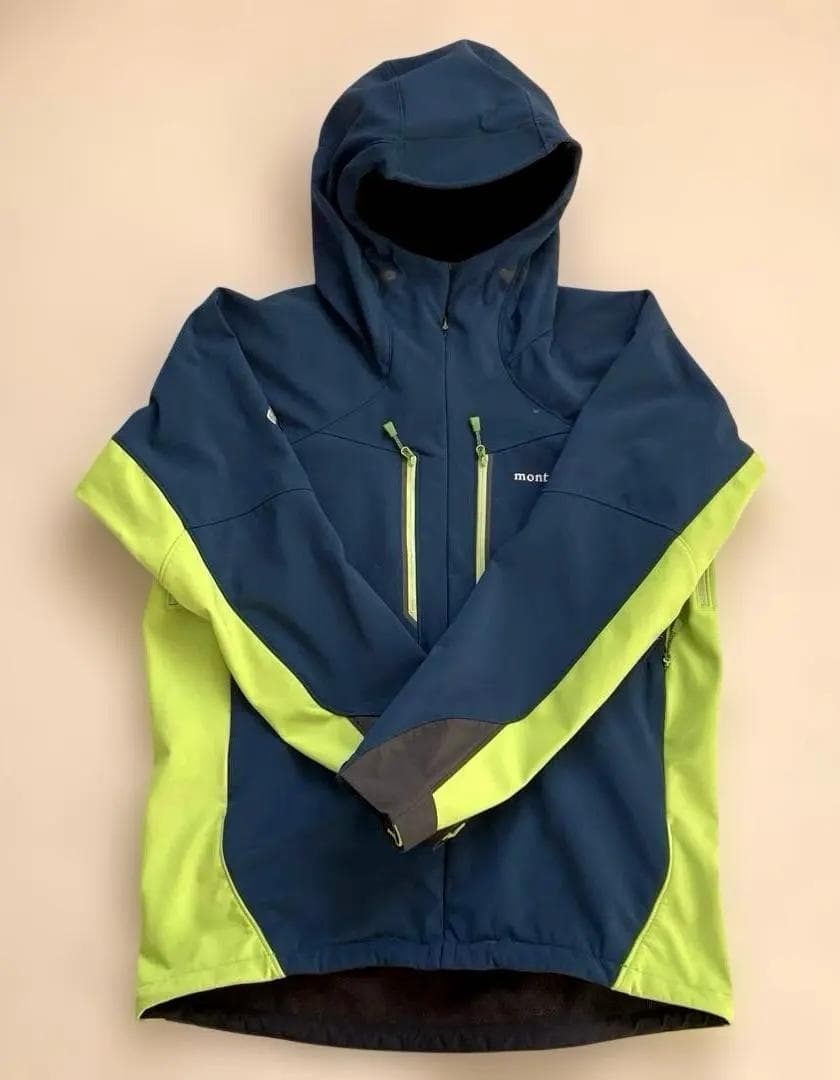 「mont-bell」CLIMA BARRIER パウダーシェッド パーカー