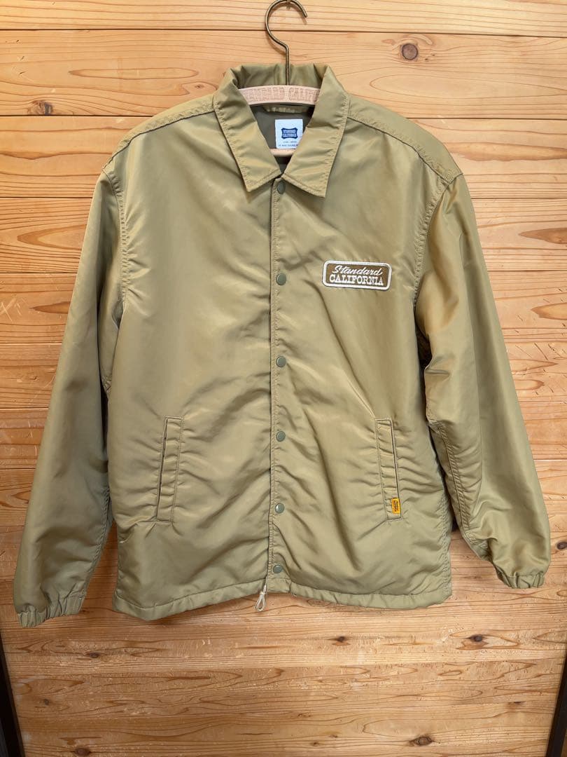 STANDARD CALIFORNIA コーチジャケット ベージュ　L 限定