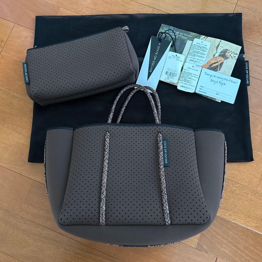 本日のみセール STATE OF ESCAPE ブラウン