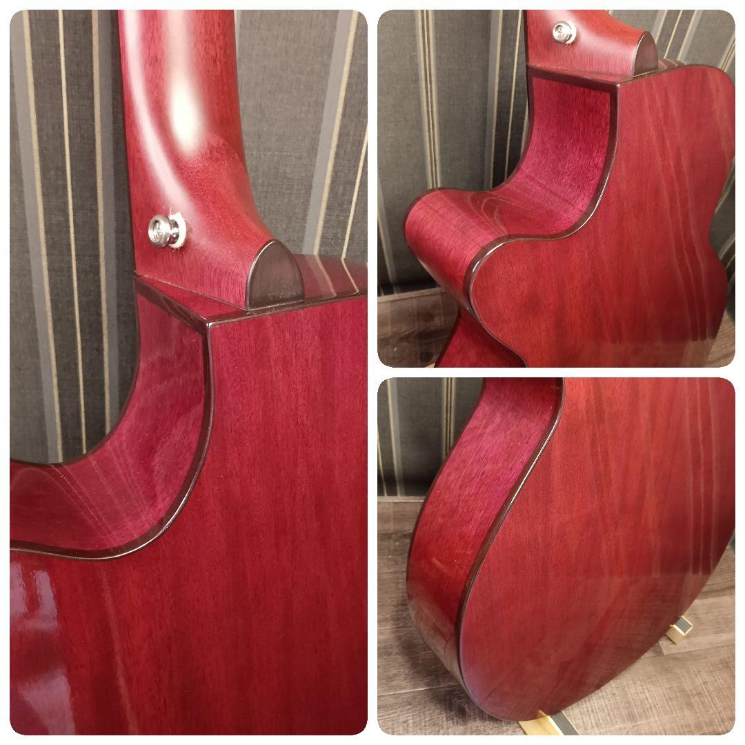 エレアコ Cort コルト パープル 紫 エレキ アコースティックギター SFX