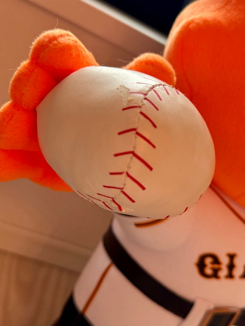 読売ジャイアンツ 小林誠司選手　マスコットキャラクター ぬいぐるみ　ジャビット