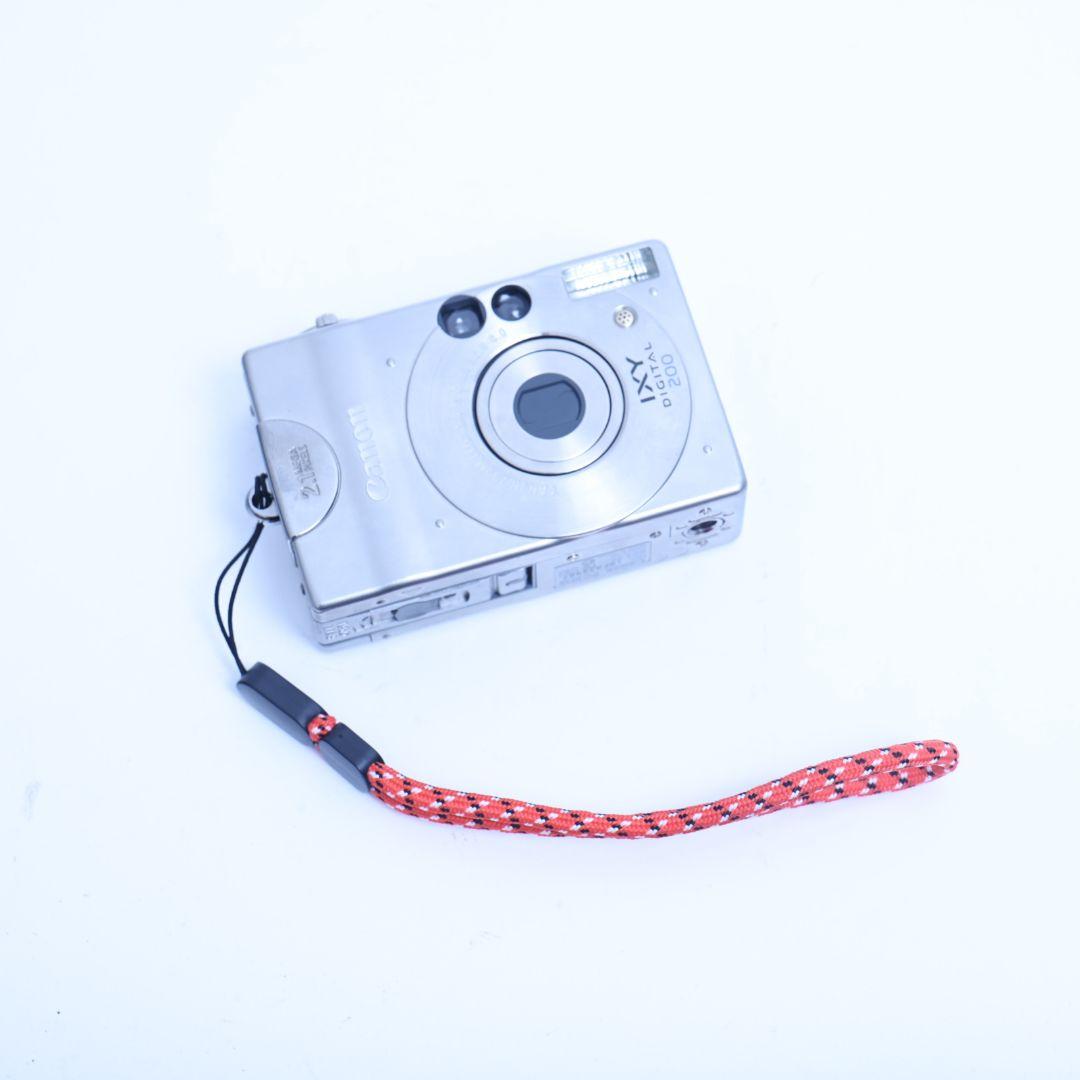 スマホ転送可 デジタルカメラ　Canon IXY DIGITAL200　カード付