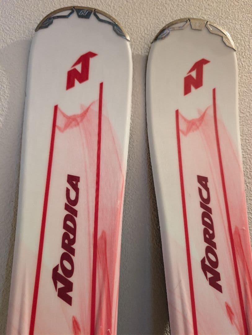 Nordica スキーセット　スキー板144センチ　ブーツ25.0センチ・ポール