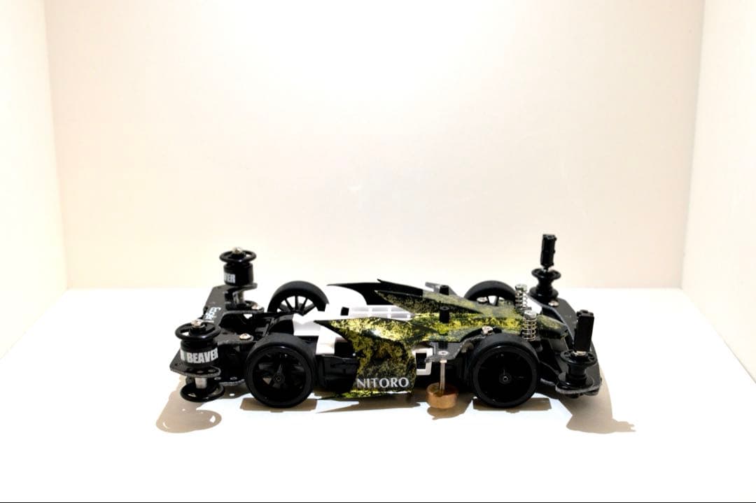 ミニ四駆完成品　アバンテMk.II MSフレキ加工済　ポリカボディ　塗装済