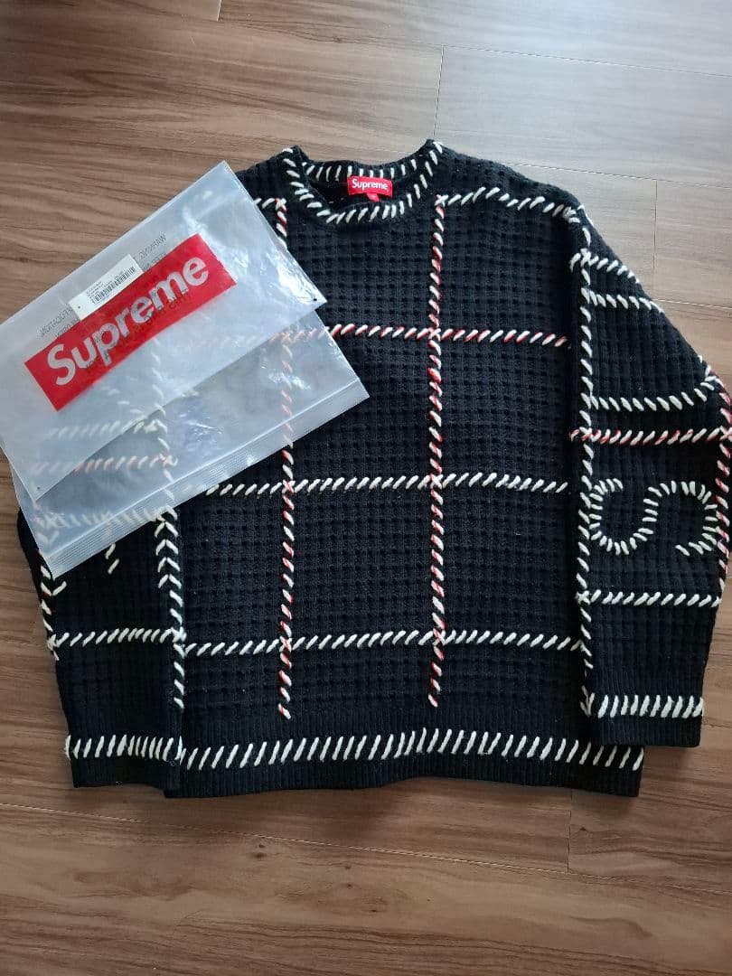 Supreme シュプリームQuilt Stitch Sweater　ニット