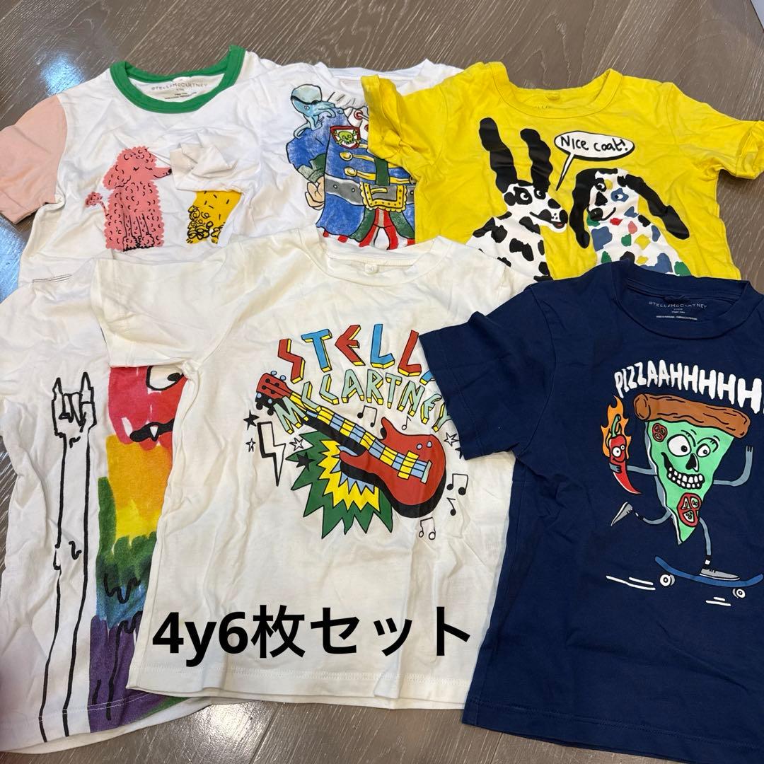 Stella McCartney Tシャツ 4y 6枚セット