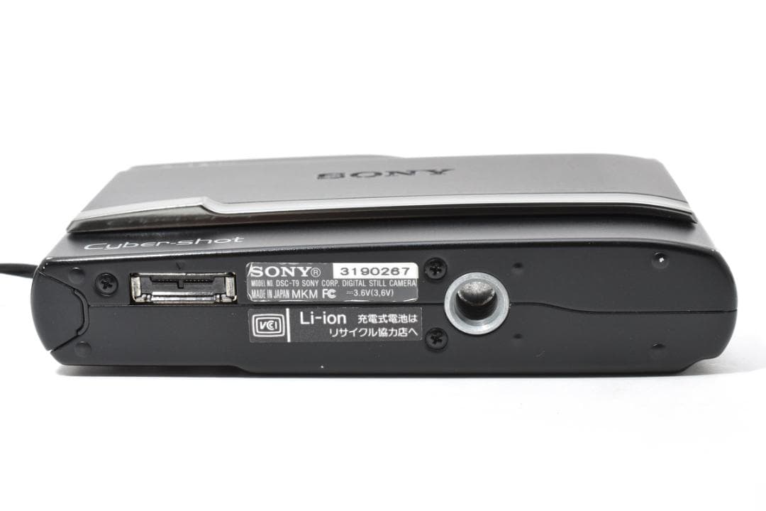 《 美品 》　ソニー　SONY Cyber-shot DSC-T9 ブラック