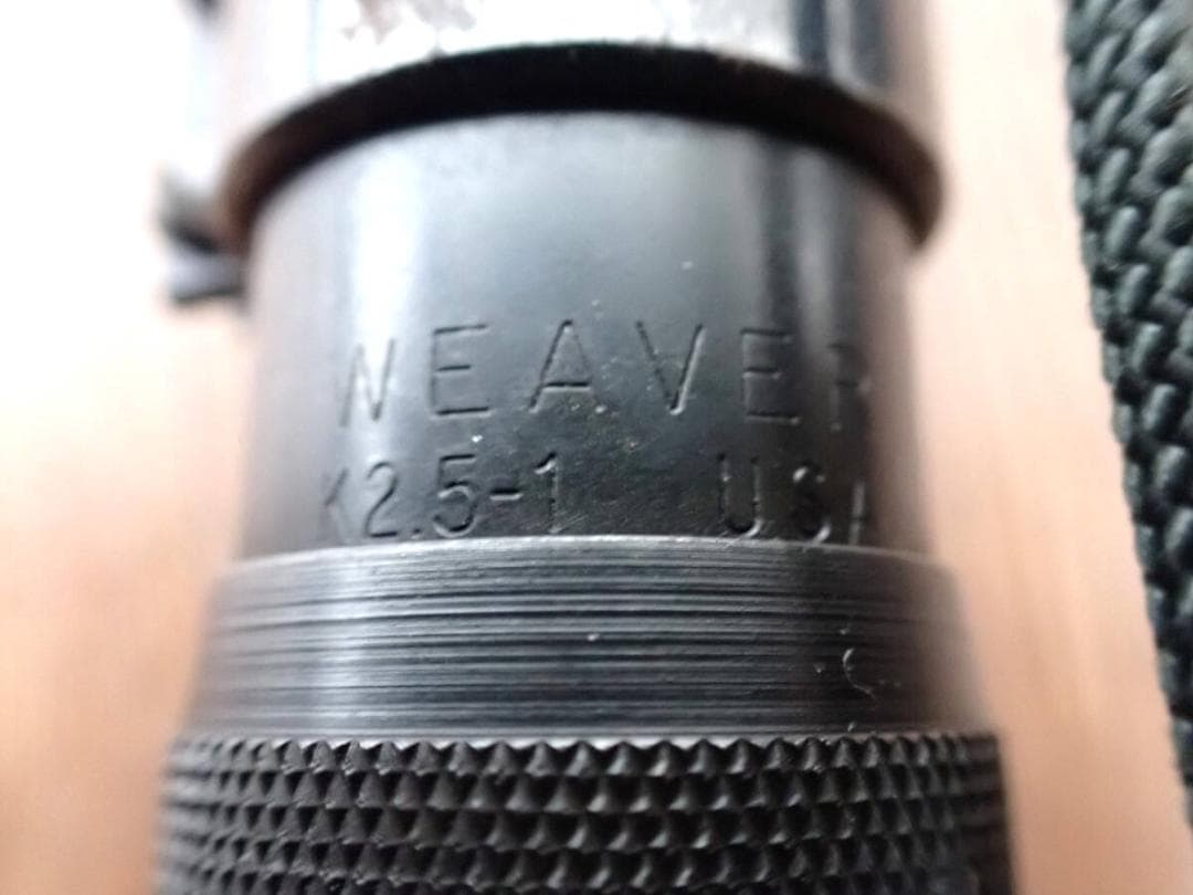 WEAVER K2.5-1 スコープ ライフルスコープ ミリタリー 51797