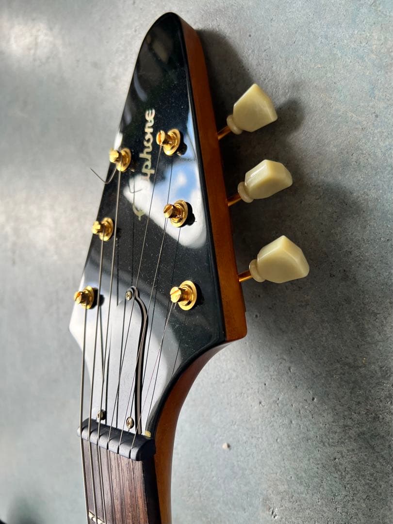 ギター Epiphone by Gibson '58 Korina Flying V