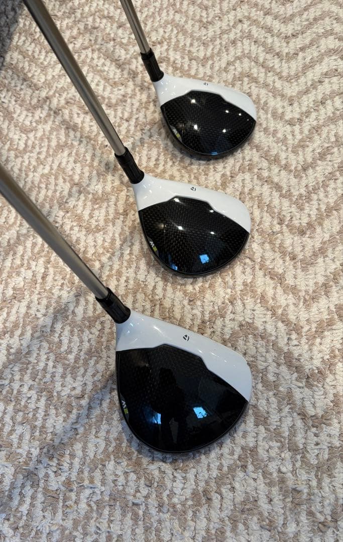 M2フェアウェイウッド3w 5w 7w 3本セット
