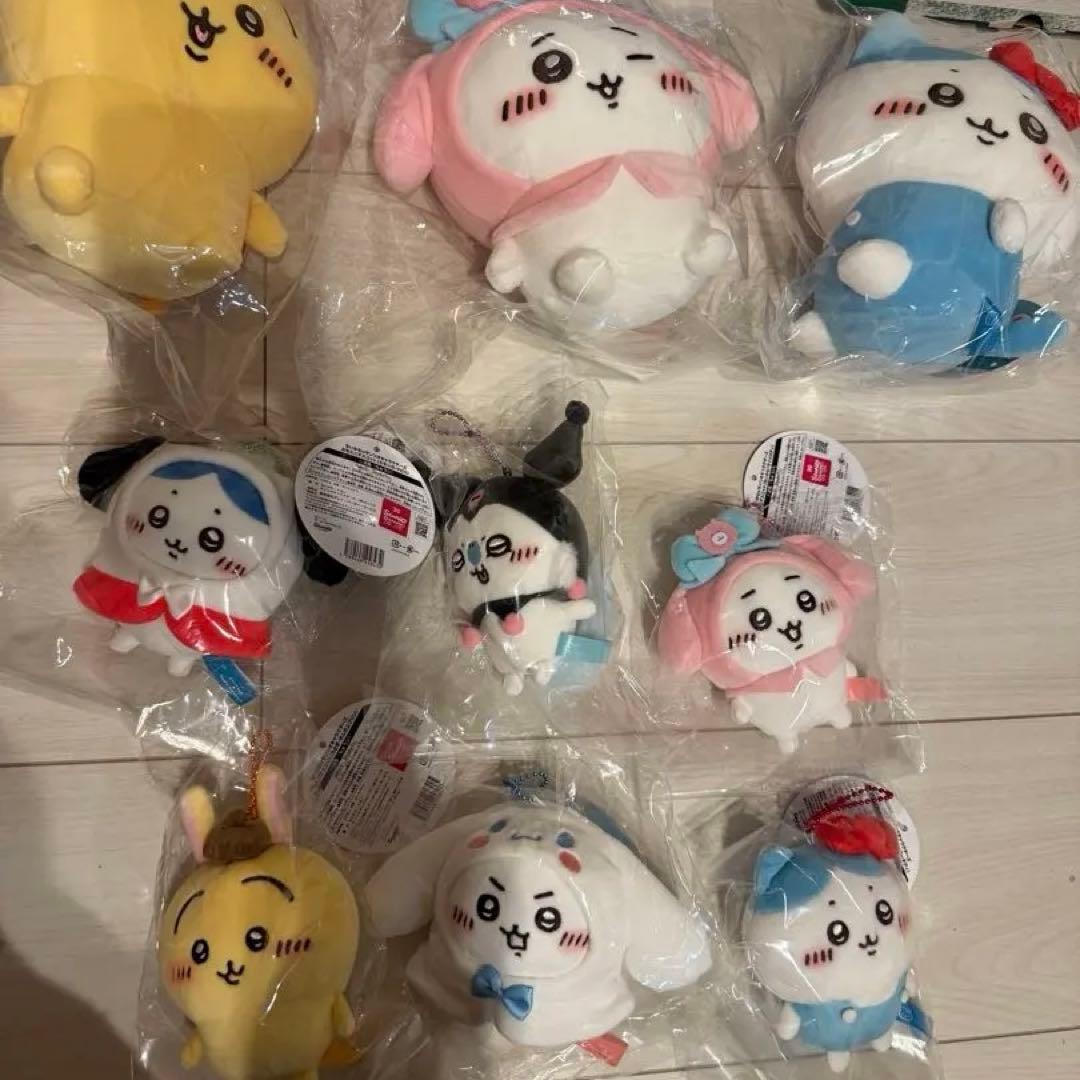 【即日発送】ちいかわ サンリオキャラクターズ 9点セット マスコット