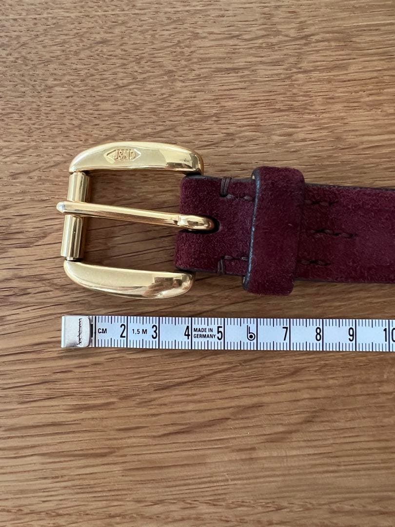 J&M DAVIDSON スエードベルト