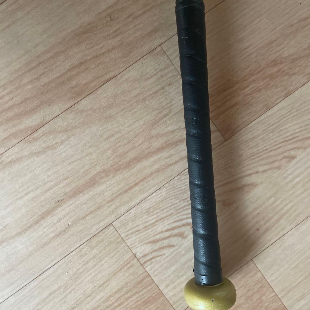 赤色バット 金色先端