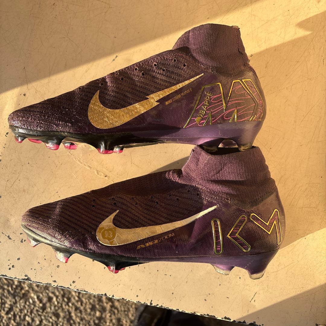 【トップモデル】Nike Zoom Mercurial 紫 ハイカット