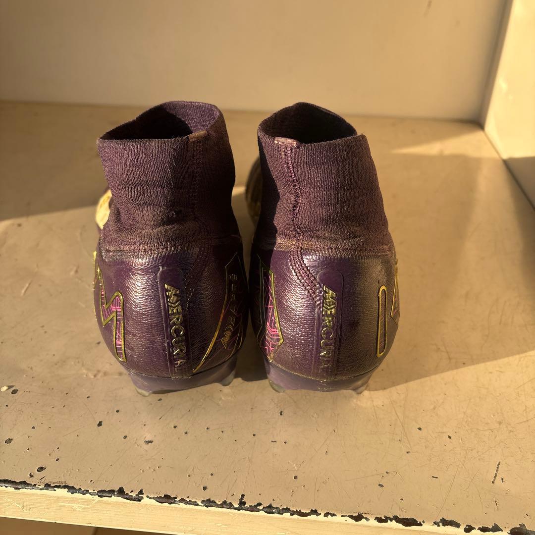 【トップモデル】Nike Zoom Mercurial 紫 ハイカット