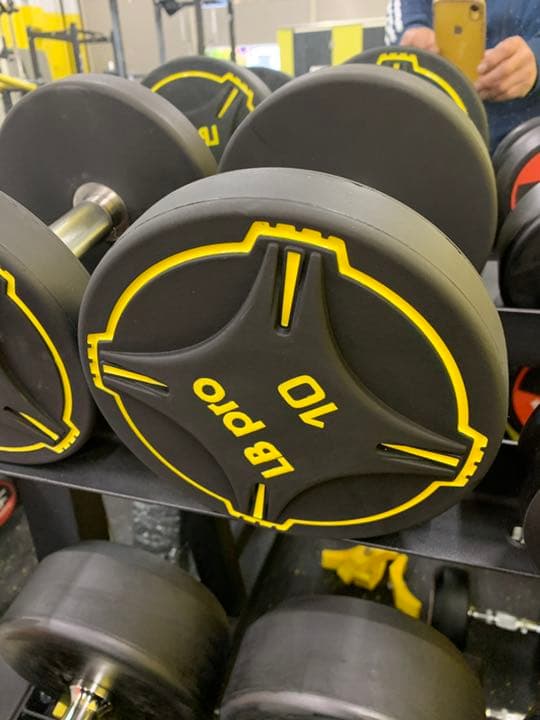 TPUダンベル　27.5kg2個