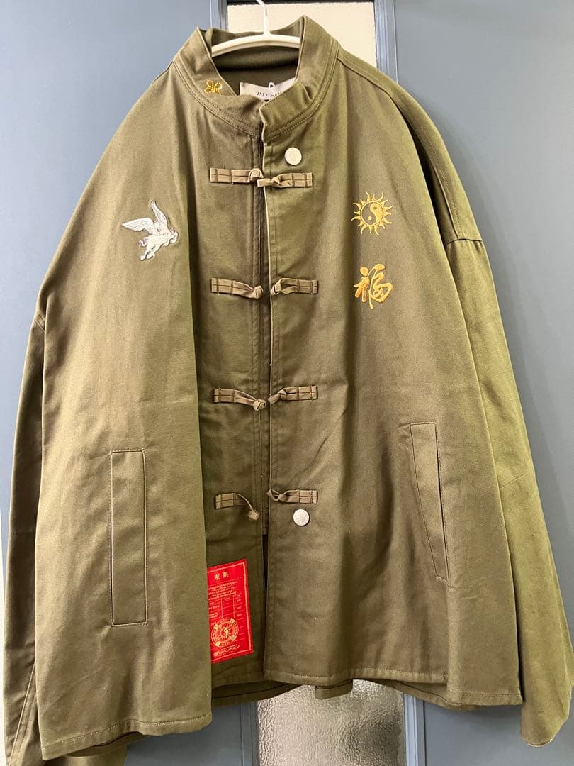 【未使用】ずとまよ 福 Jacket (Khaki) Mサイズ タグ付き★
