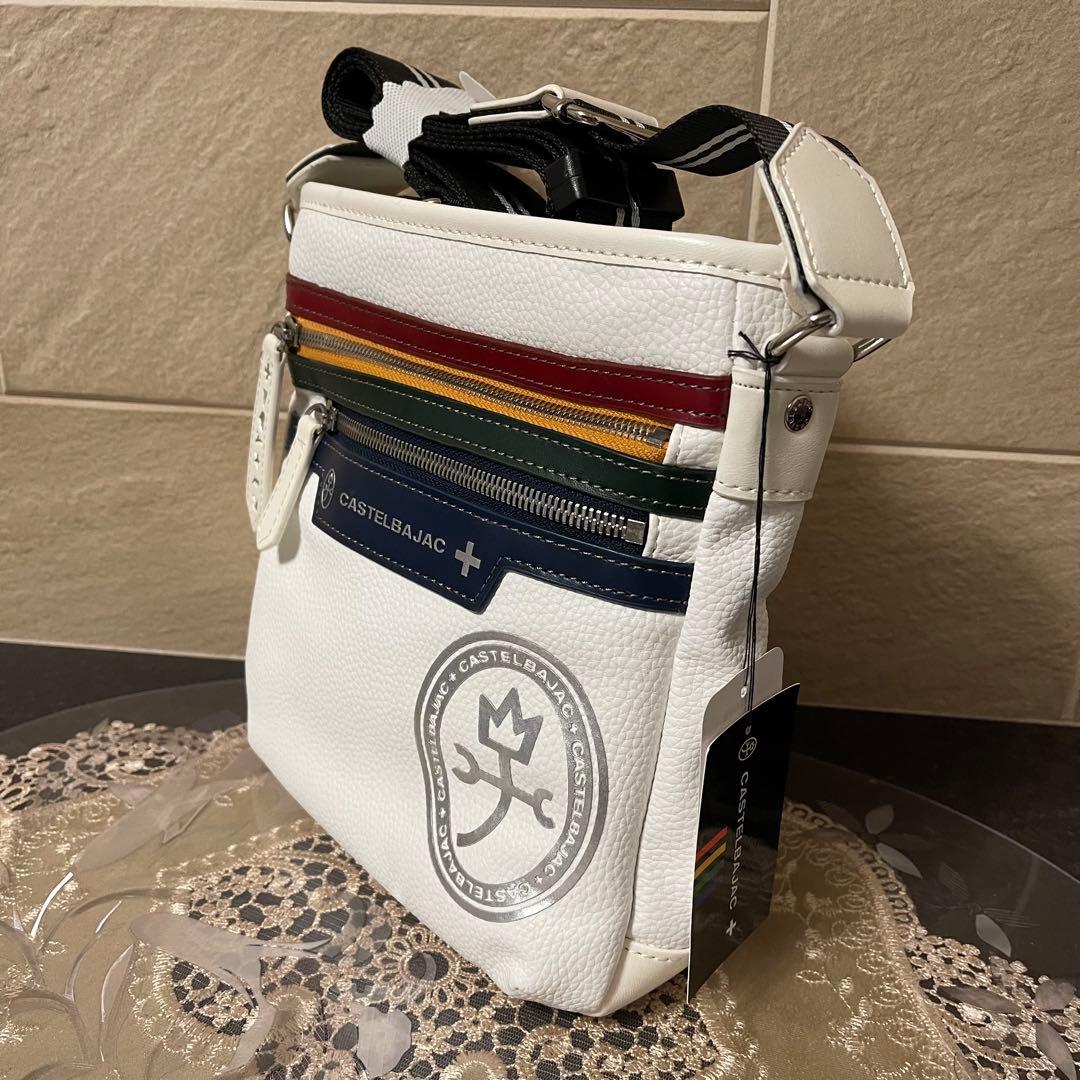 【新品】カステルバジャック　ヨット　ミニショルダーバッグ　白　15,400円
