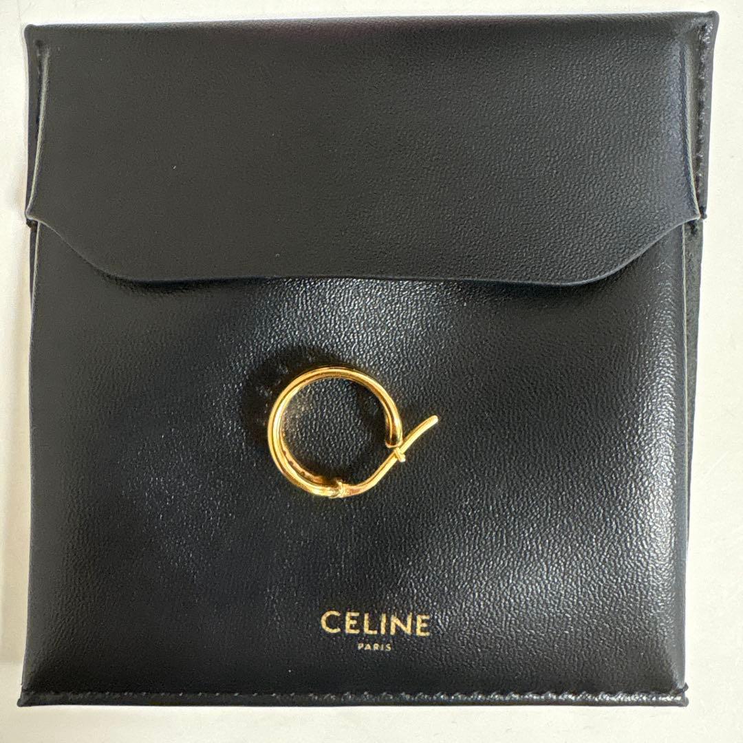 CELINE トリオンフ　フープピアス　※片耳のみ