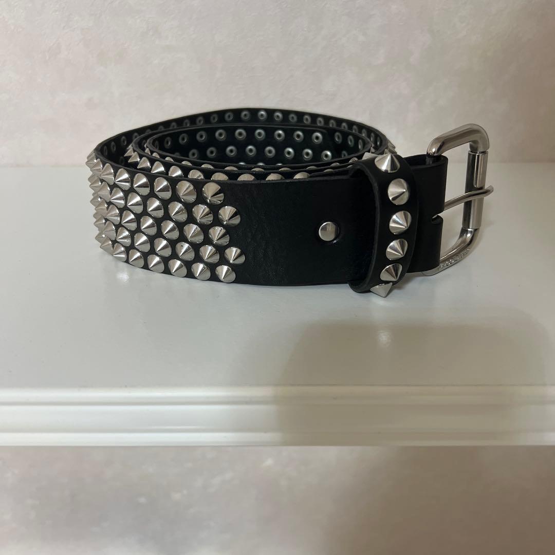 Jimmy Choo× スタッズベルト Mサイズ