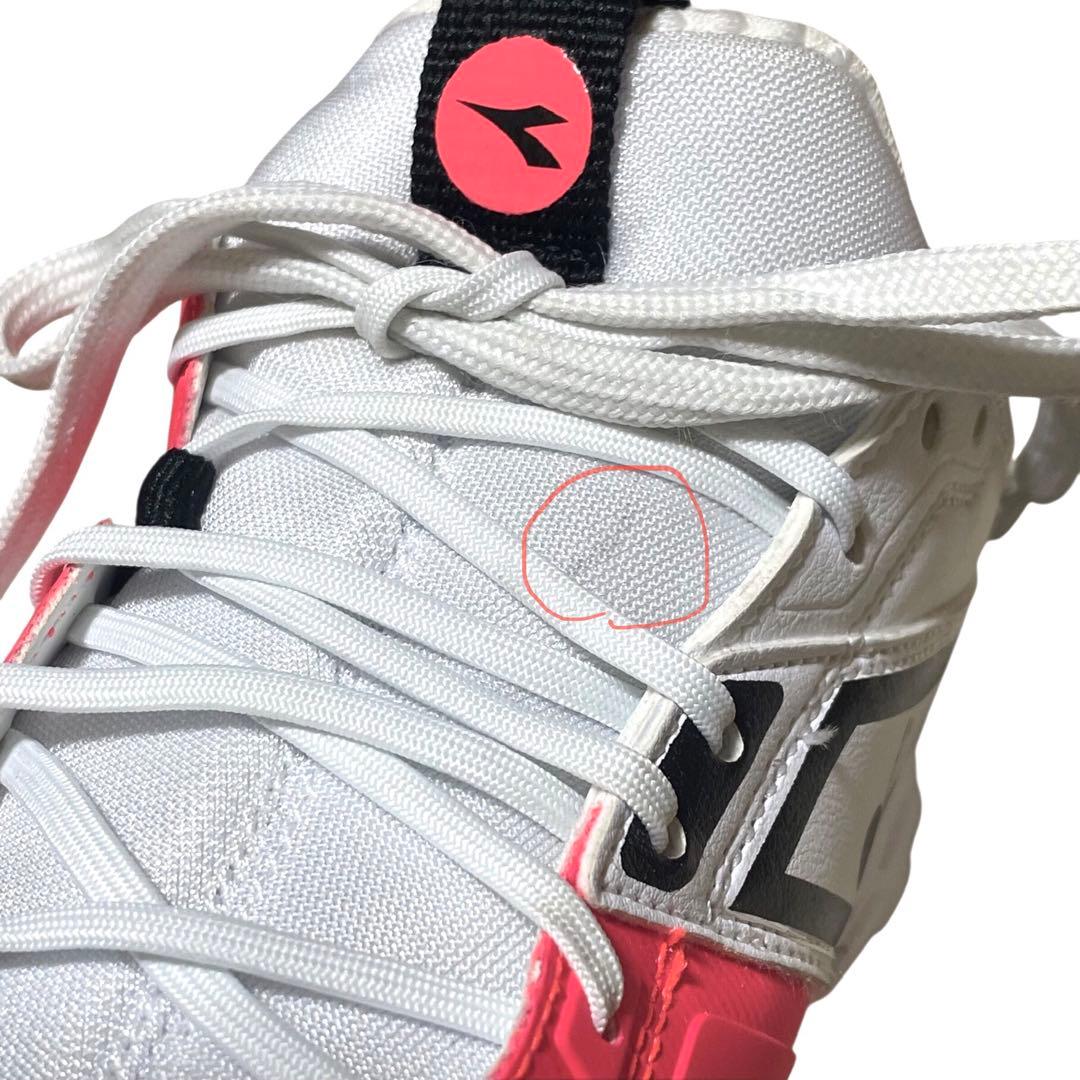 入手困難 ディアドラ スピード ブルーシールド フライ2 テニスシューズ 美品