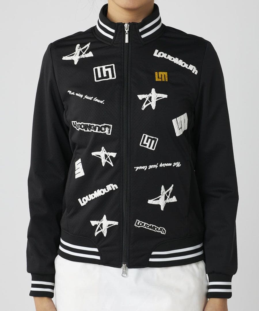 秋冬★ラウドマウス★ 4WAYストレッチ ライトボンディングブルゾン★LL/BK