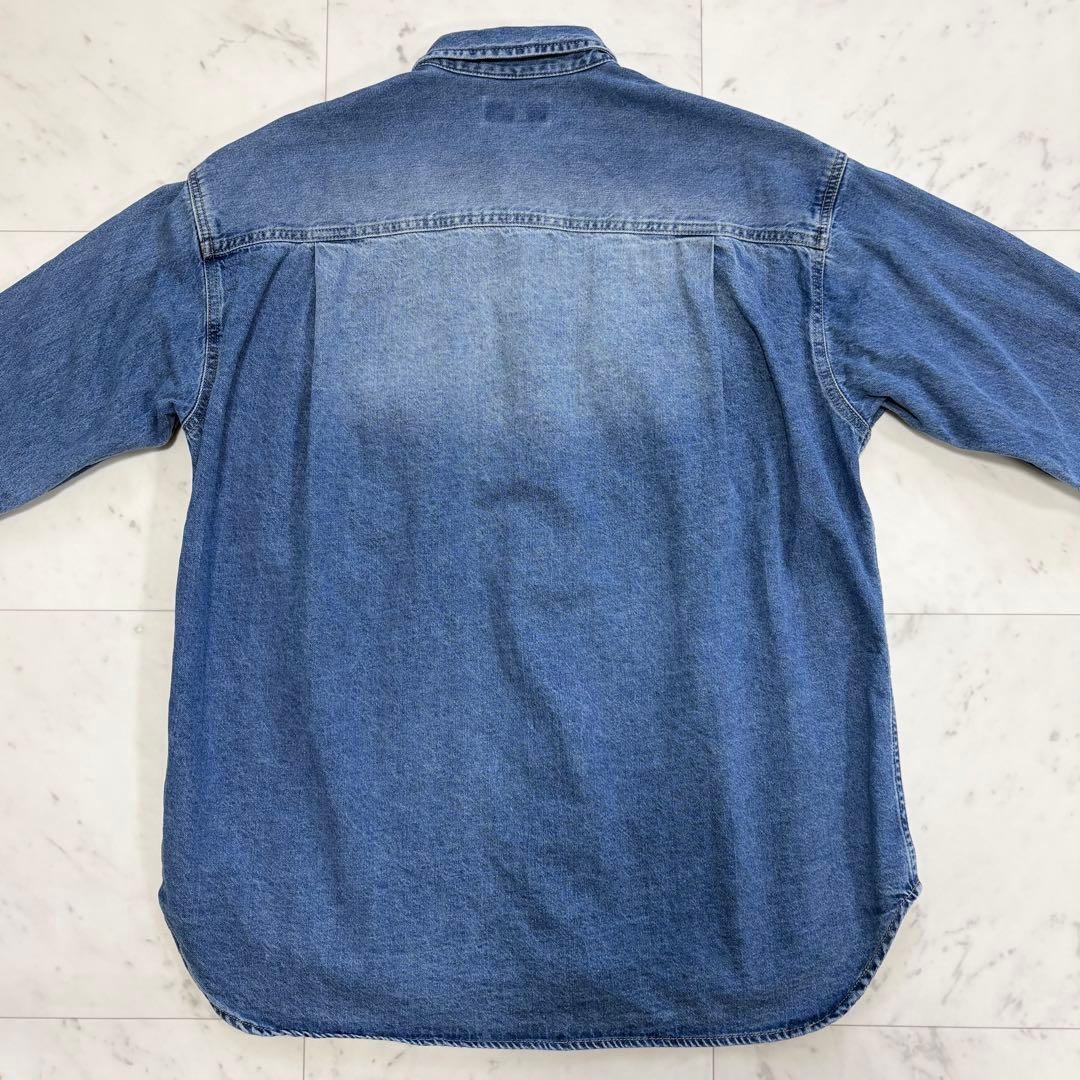 美品✨スローブイエナ　LE DENIM BDUシャツ　デニムシャツ　2025AW