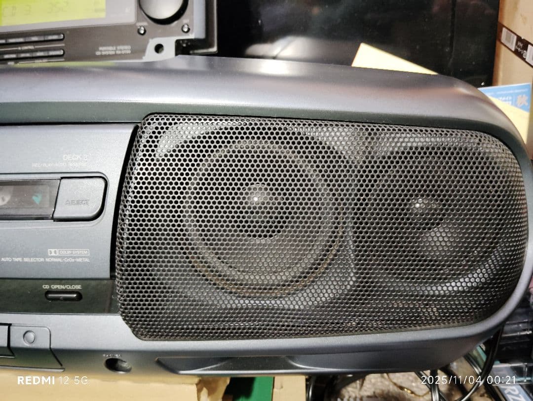 Panasonic製CDラジカセ