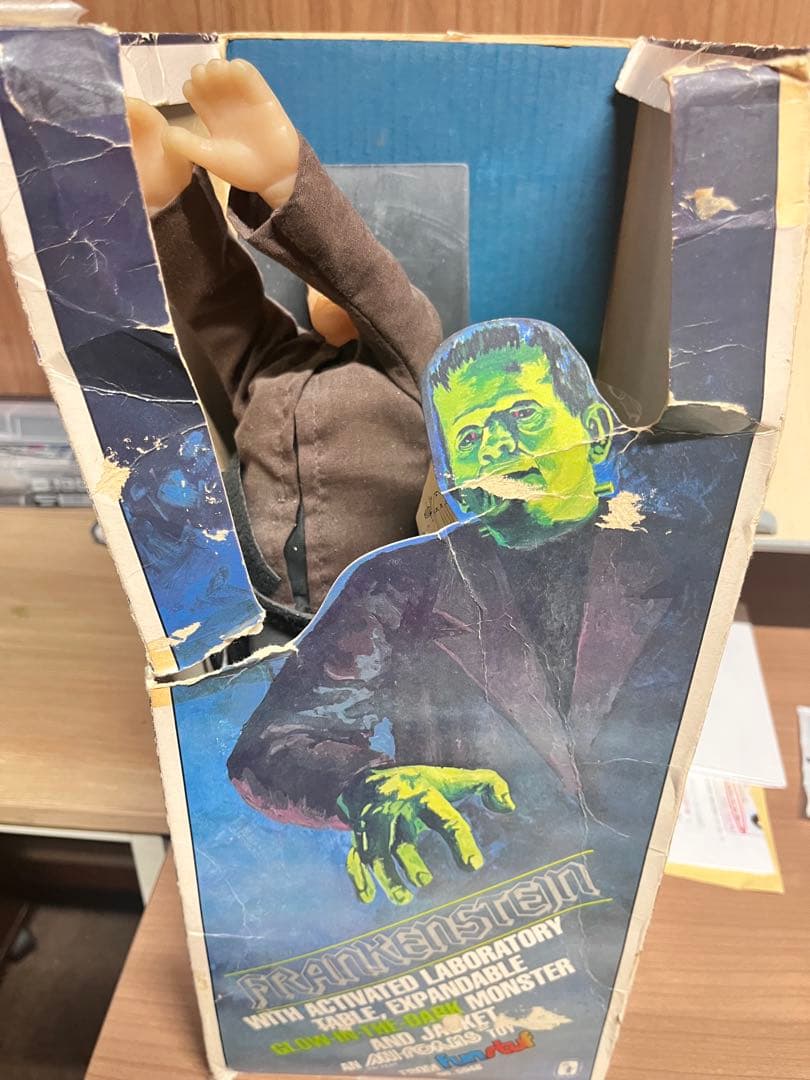 フランケンシュタイン フィギュア 組み立て説明書付き