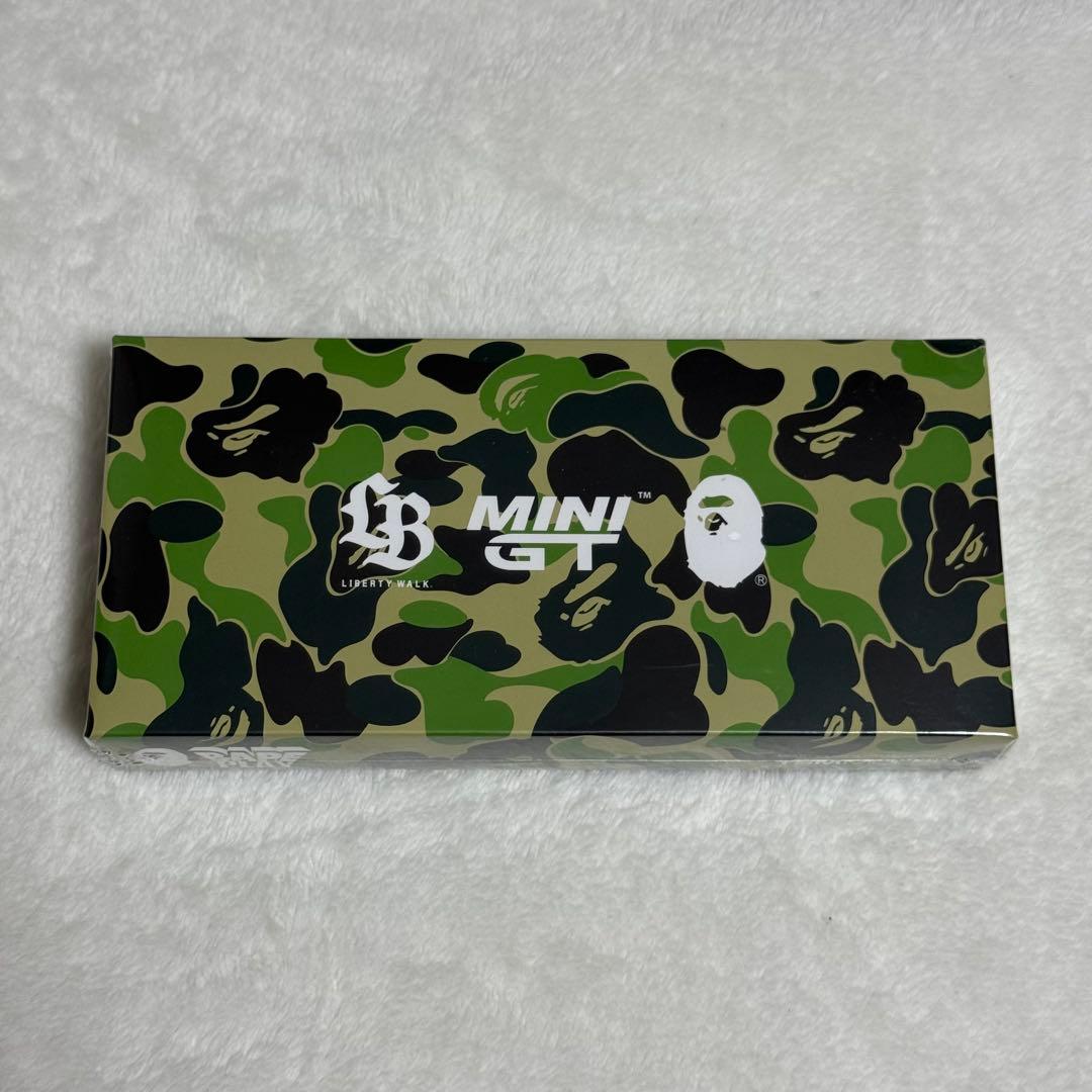 BAPE × MINI GT × LIBERTYWALK 4台セット
