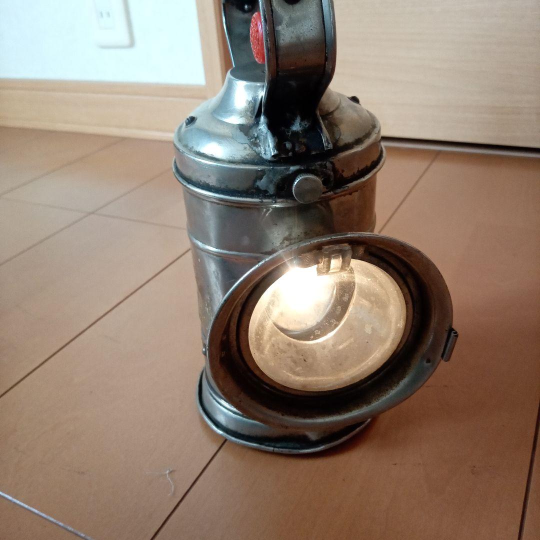 鉄道　国鉄　　白光式合図灯　点灯確認済