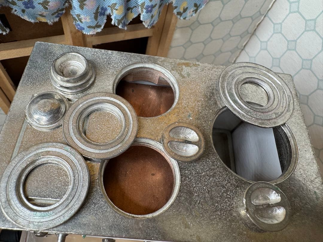 1:12 ドラクーン　ドイツ　ドールハウス　キッチン　コンロ