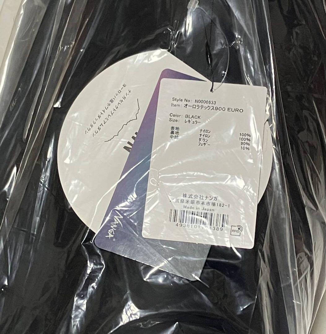 NANGA ナンガ オーロラテックス900 EURO レギュラー ブラック