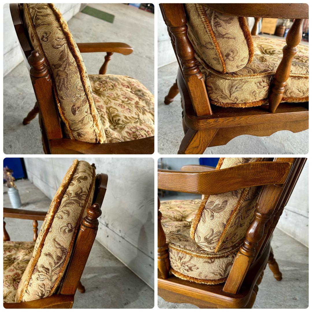 ✦70s✦柏木工 KASHIWA ソファー イージーチェア ウィンザー ゴブラン