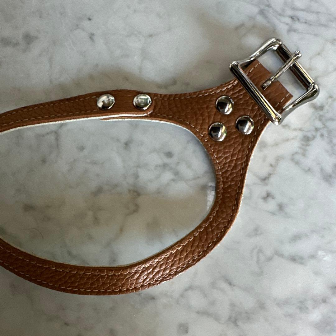 buddy-beltレザー ハーネス キャラメル5号