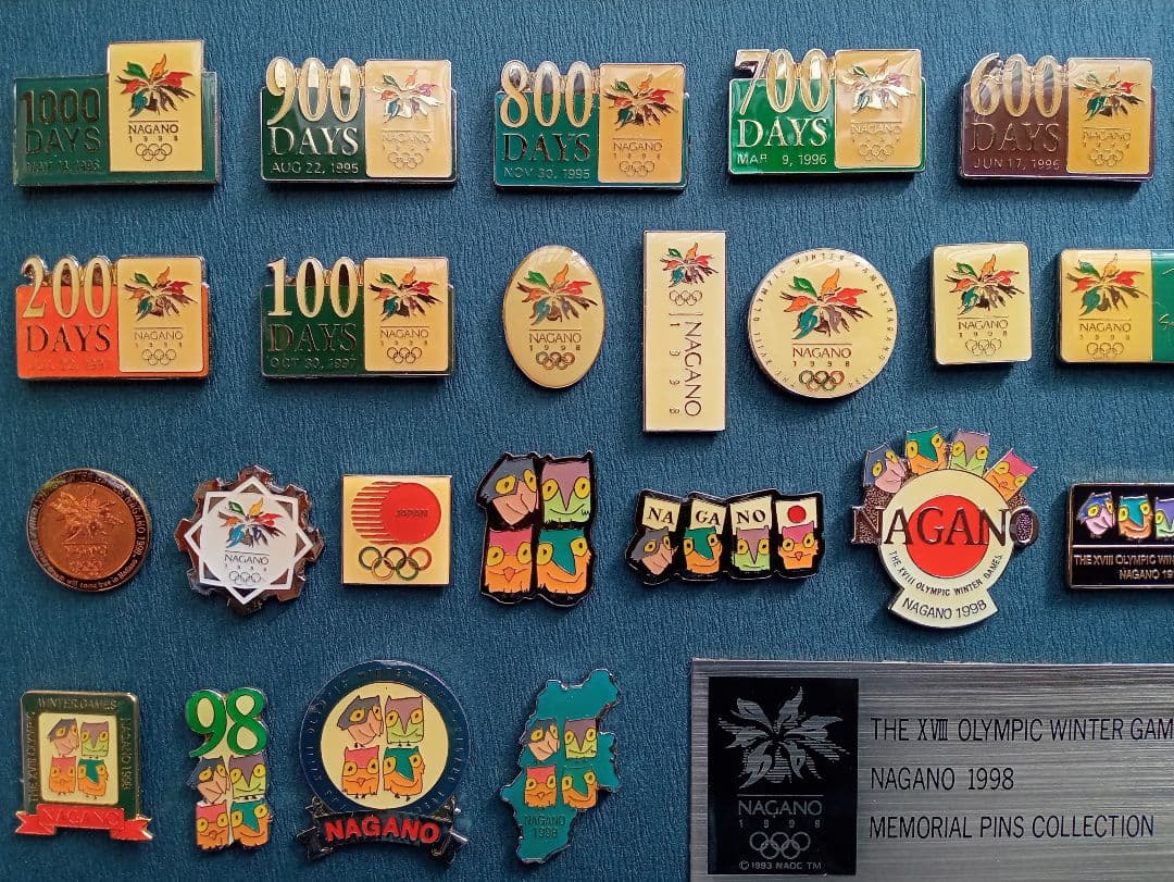 長野オリンピック メモリアルピンバッチ　コレクション