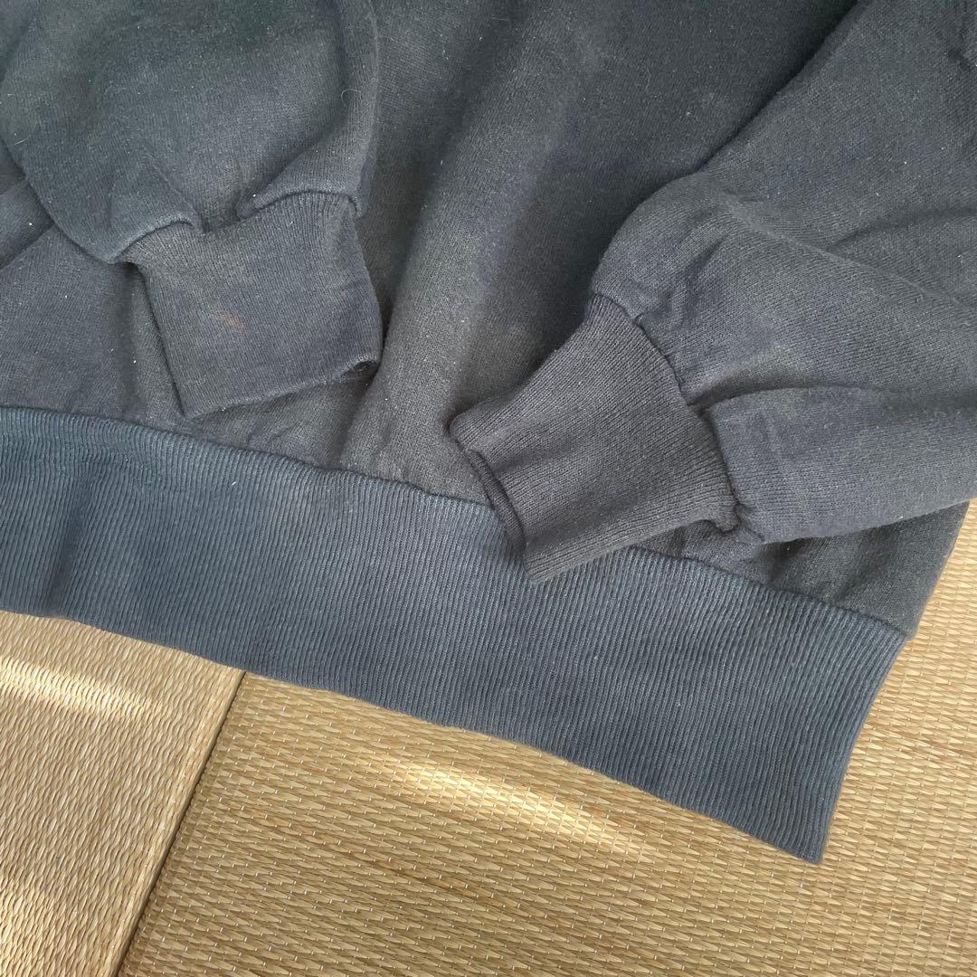 h*n様 80s USA製 ジャージーズ JERZEES ブラック 無地 スウェ