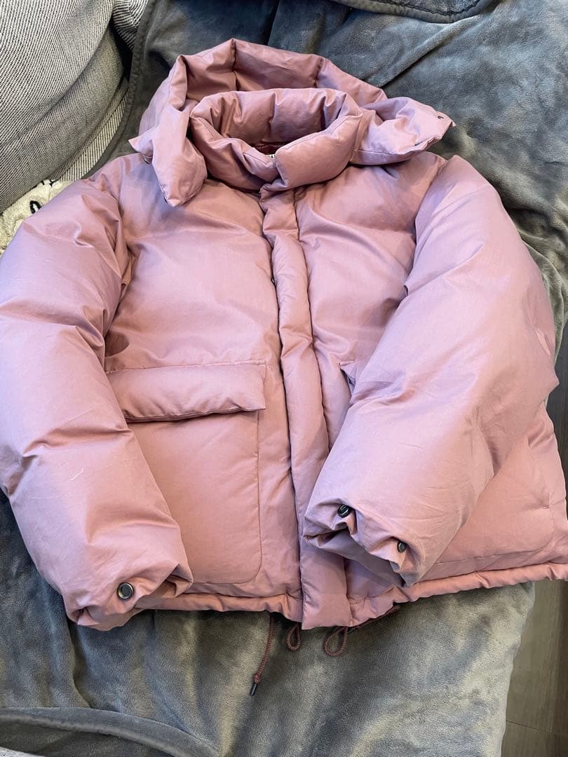 ジャケット・アウター AURALEE LIGHT FINX POLYESTER DOWN JACKET