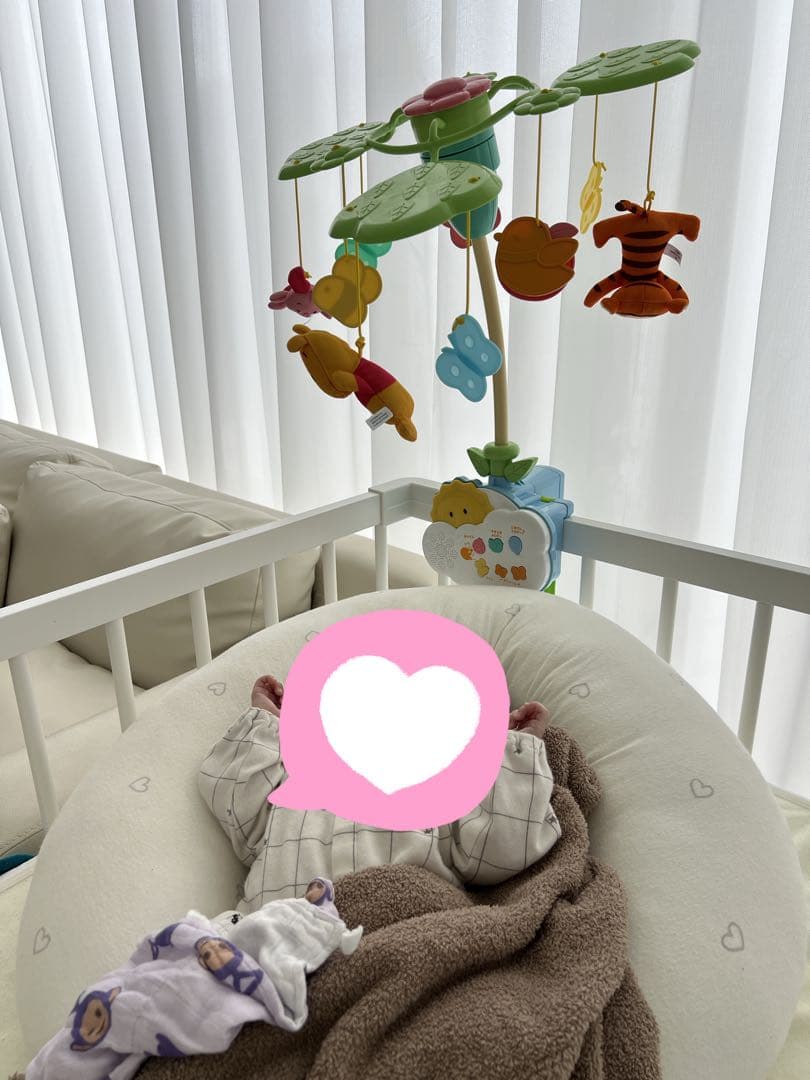 限定色 ファルスカ ベビーベッド ホワイト 白