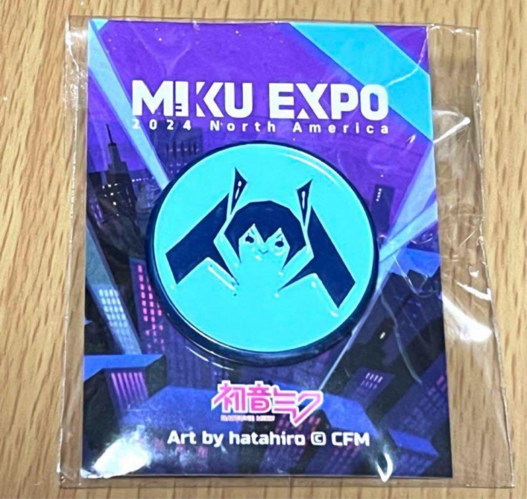 初音ミク EXPO 2024 north America ピンバッジ