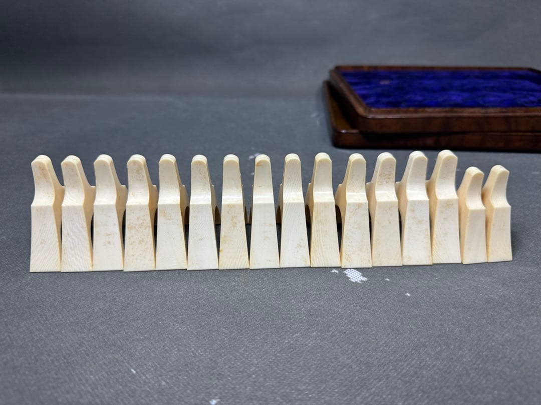 極上　三線　琴柱 筝柱　天然素材 14個セット 和楽器　御琴　御箏琴柱